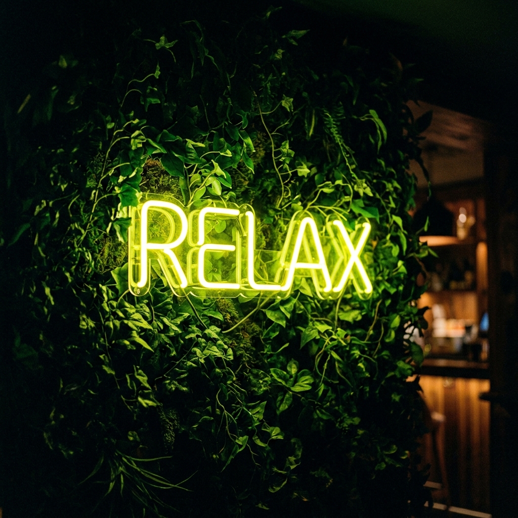 Relax Neon Sign